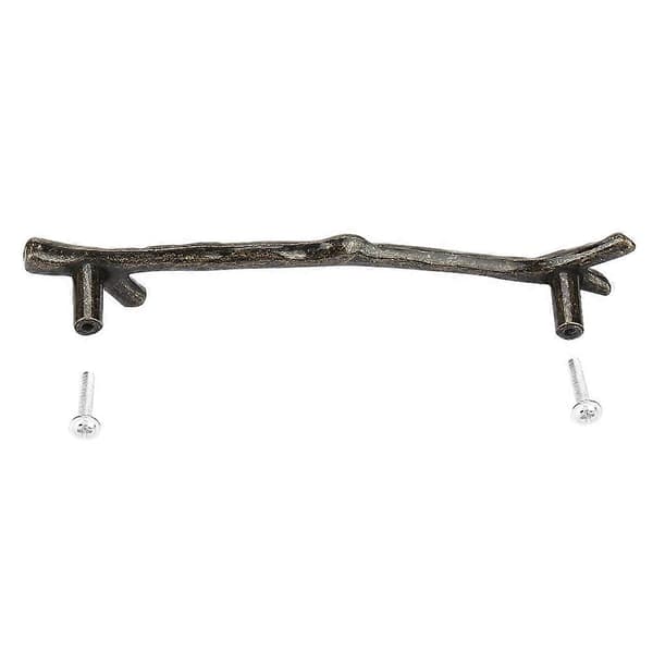 Sinklegering Tre Gren Solid Skap Håndtak Enkel Stil Møbeldør Tilbehør (162-Bronse)
