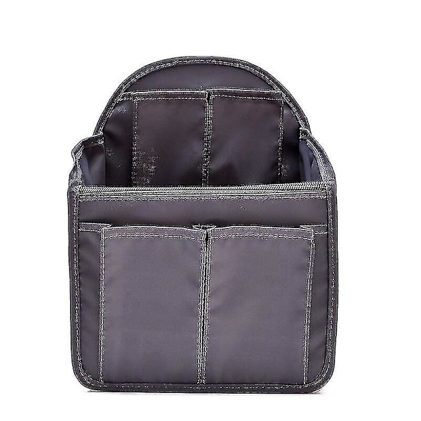 Reppu Liner Organizer Insert Bag In Bag -osasto Lajiittelulaukku Matkalaukku Käsilaukku Säilytystila Viimeistelypaketti