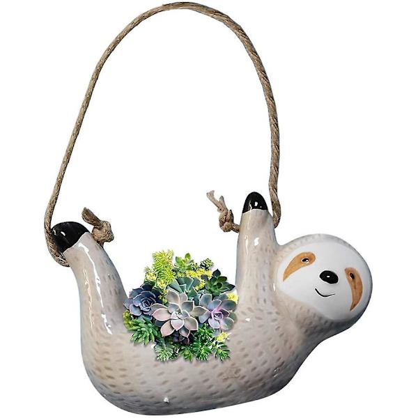 Hängande blomkruka för rumsdekoration, suckulent växt, djurväxt, blomkruka, suckulent kruka