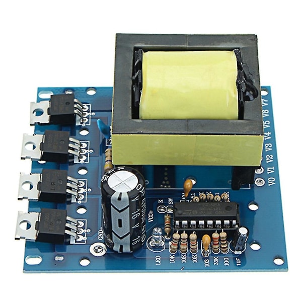 DC 12V til AC 220V 380V 500W Inverter Boost Board Transformator Strømomformer Modul