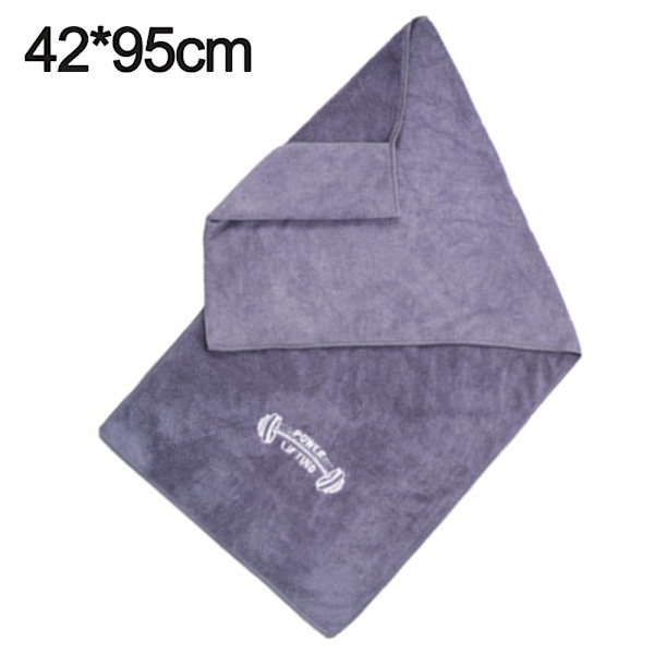Pyyhe kuntosali hikiturkki - Pehmeä ja imukykyinen treenipyyhe 42*95cm - Pinkki infusoitu urheilupyyhe Blue Violet