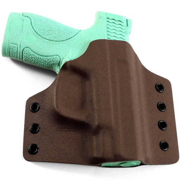 KYDEX Thermoform Sheet - (P1 Texture) - (.060 Thickness) - (8in x 12in) - (Chocolate Brown) - (2 Sheets) - (for KYDEX Holster Making & Hobby)