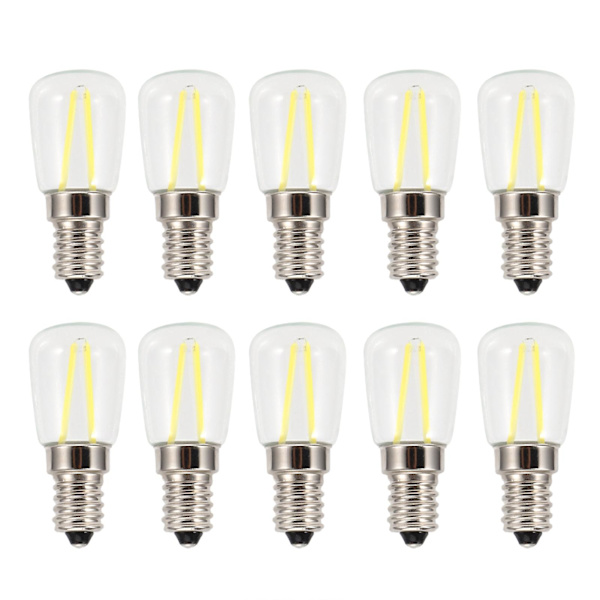 10 kpl himmennettäviä E14 LED-lamppuja 1,5 W AC 110 V kattokruunuihin, seinävalaisimiin ja kodin valaistukseen