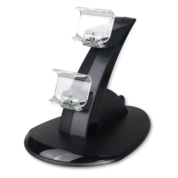 Oivo USB dobbelt controller-oplader til PS4 Gamepad opladningsstation Dock Controller strømforsyning stand til Sony Playstation 4 Slim