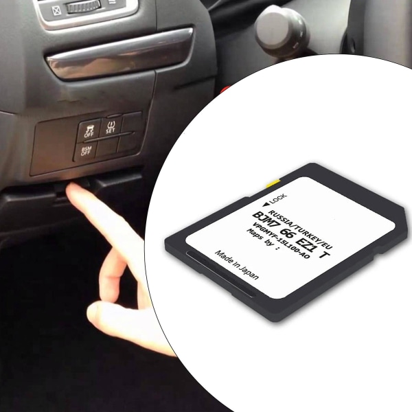 Mazda Connect Navigation SD-muistikortti GPS Oem osalle Bjm7 66 Ez1t