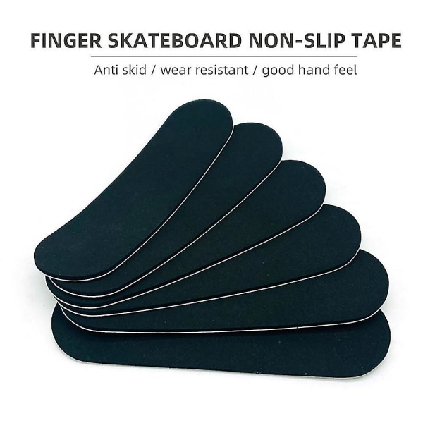 20 st fingerboard skum grepptejp självhäftande skumtejp halkfri skum grepptejp för mini skateboard