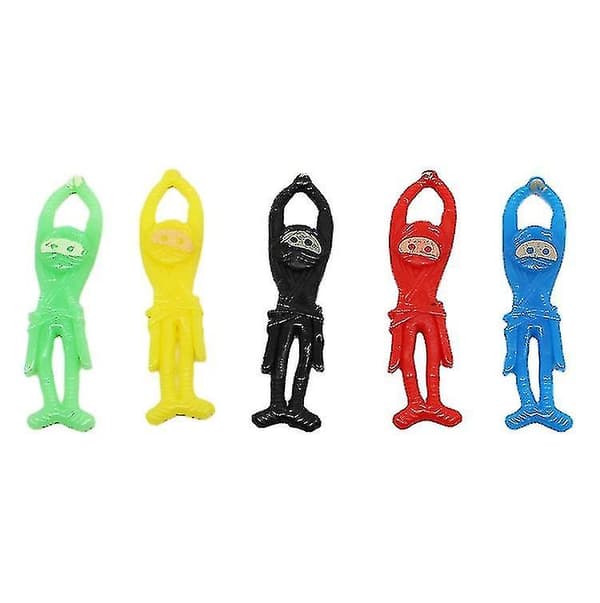 Stretchiga flygande ninjor, bulkpack nyhet barn, perfekt del