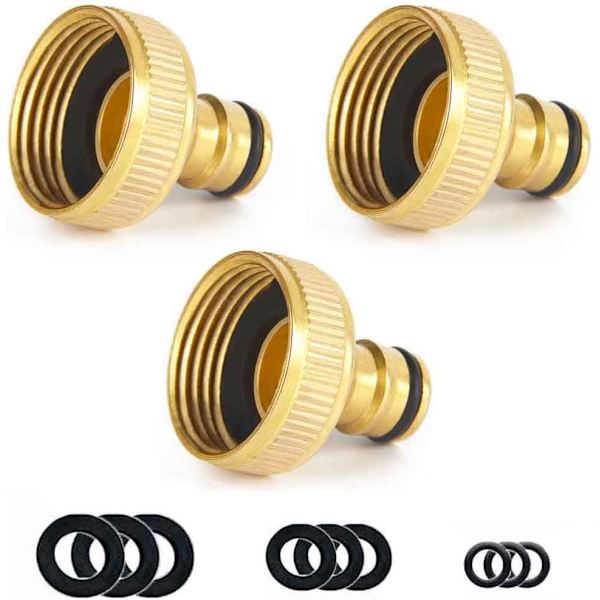 Haneforbindelse med 33,3 mm (G 1\") gevind, haneforbindelse