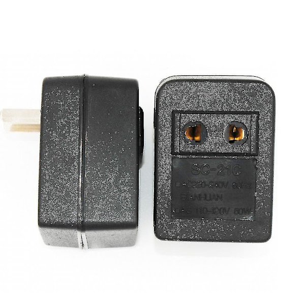 AC til 110V/110V til AC Strømspenningsomformer 20W Adapter Reisetransformator Regulator