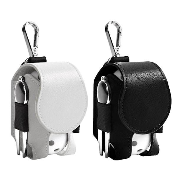 2 stk. Golf Tee Bag Boldpose Mini Læder Golfbold Opbevaringspose Holder Hold Golf Opbevaring Tilbehør