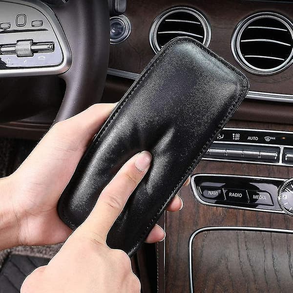 Universal Bil Armstödskudde Bil Soft Läder Konsol Knäskydd Dörr Armstöd Armbåge Pad Comfo