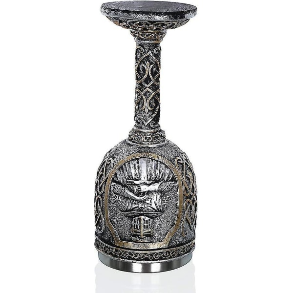 Personlig Goblet Kop Middelalder Viking Ridder Konge Korsfarer Goblet Gotisk Metal Kop Til Drikkevarer, Te, Øl, Vin