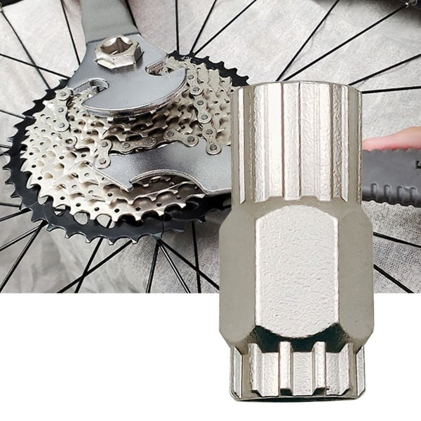 Cykelkassettborttagning Cyklar Freewheel Remover Reparation Låsring Verktyg för cyklar