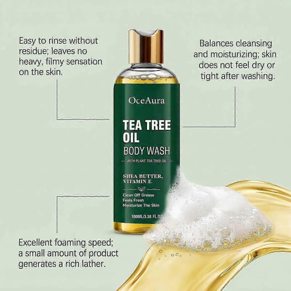 Tea Tree kroppsvask – Forfriskende daglig rens