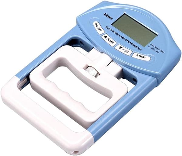 Håndholdt digital dynamometer greb, justerbar grebstyrke