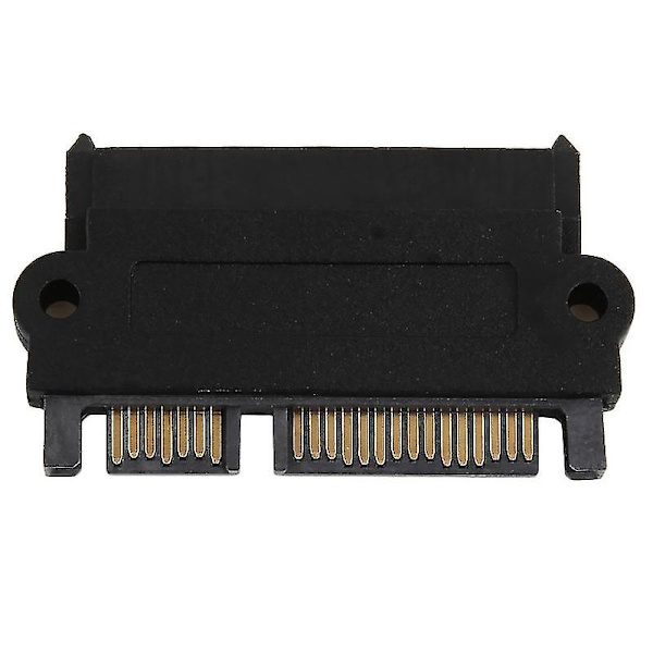 Professionel SFF-8482 SAS til SATA 180 graders adapterkonverter lige hoved