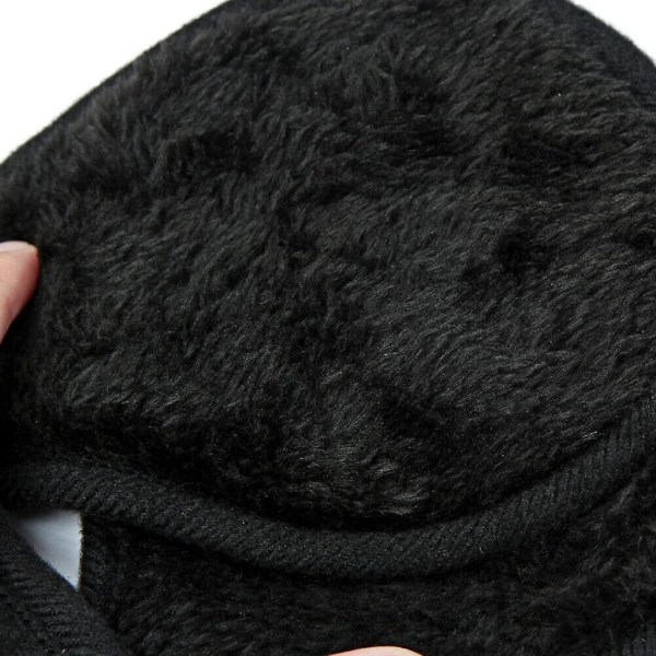 Vinter øreklokker, strikke ull øreklokker for kvinner og menn, justerbare