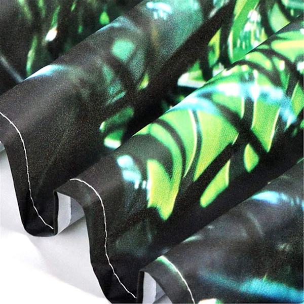 Tapet \"Green Jungle\" 150x200 cm, väggbonad för en fantastisk och magisk atmosfär, väggdekoration för barnrum, vardagsrum, sovsal