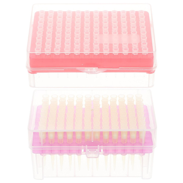 2 æsker plastikpipetter filterpipettespidser filtrerede pipettespidser laboratoriepipette