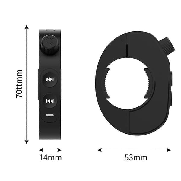 Motorcykel Styr Controller Bluetooth Trådløs Media Controller Cykel Styr Vandtæt Media