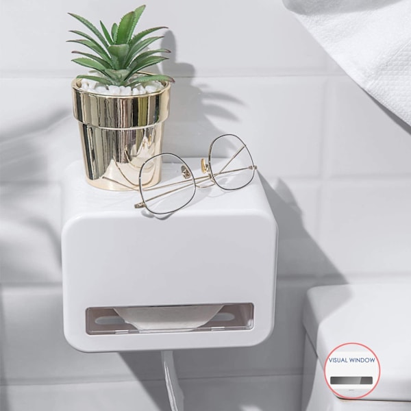 Toalettpapirholder veggmontert ansiktsvevdispenser Wat