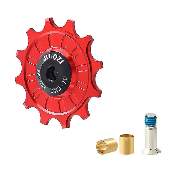 Muqzi Ycle Ceramic Ing Wheel12t Ceramic Pulley Ycle Red