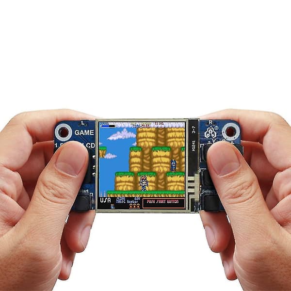Mini-spilkonsol Lcd-skærm 1,54 tommer Lcd-touchskærm til Raspberry Pi bærbar