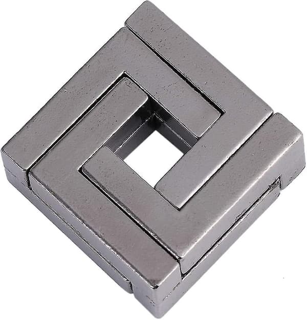 Hanayama Cast Metal Brain Teaser Puzzle