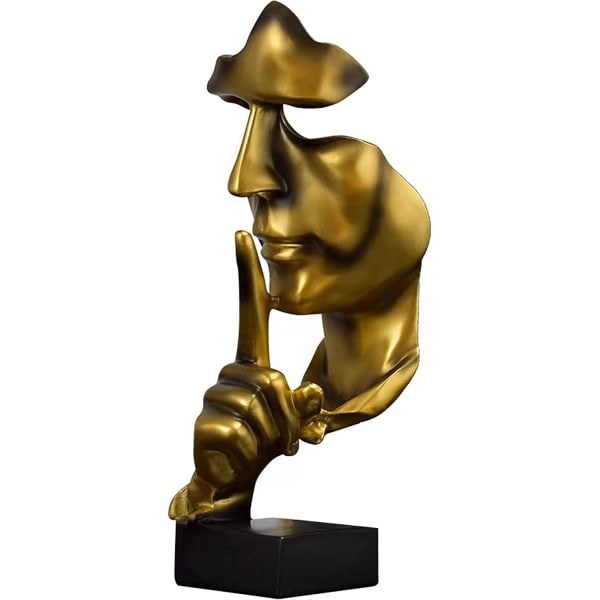 Dekorativ stue moderne skulptur guld, vandtæt, st