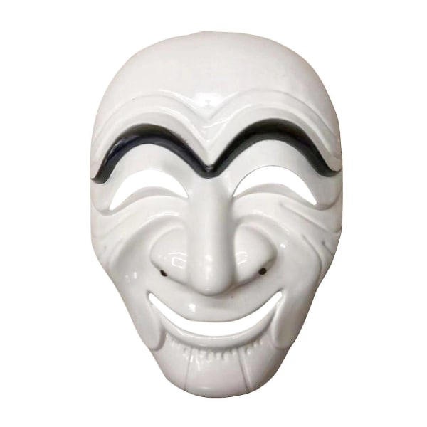 Money Heist Mask Unisex Halloween Kostume Rekvisitter Hovedbeklædning