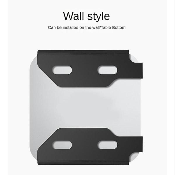 Akrylholder Kompatibel til Studio Desktop Stand Pc Base Support Vægmonteret Ramme Køle Holde