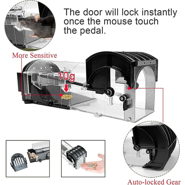 Innendørs musefeller, musefeller som ikke dreper mus med en gang, gnagerfeller Musefeller Musefeller Dyre- og barnesikre