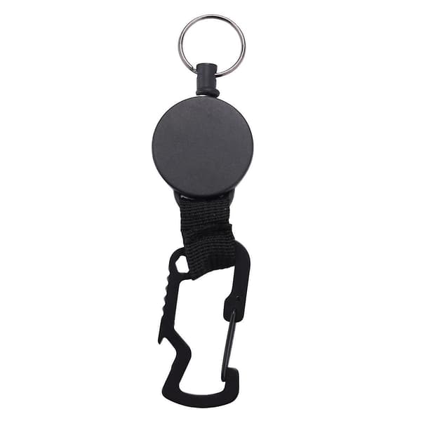 Retractable Keychain - Heavy Duty Holder Reel With Multitool