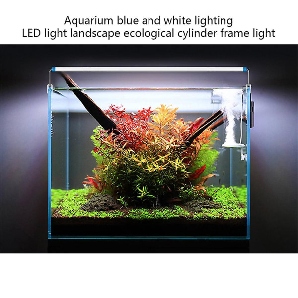 Aquarium Light Aquatic Plant Fishtank Sötvattensaltvattenlampa