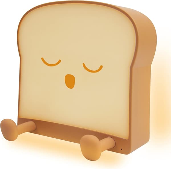 Sød Natlys Toastbrød LED Genopladelig Timer