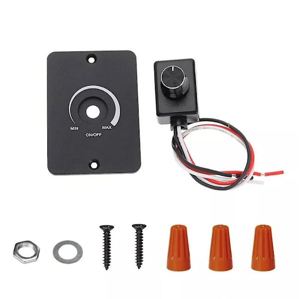 12V 5A PWM Mini Dimmer Switch LED Dimmer Switch til autocamper, campingvogn og bil
