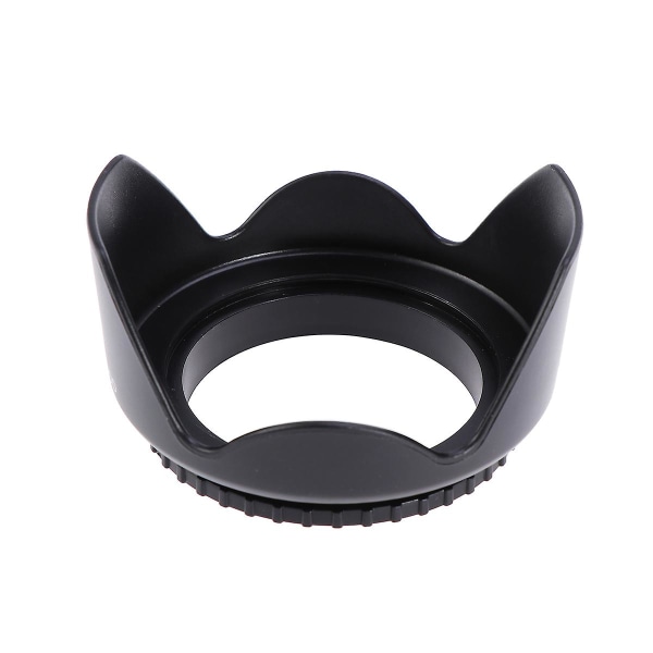 58mm Universal Professional Dslr Camera Lens Hood For Canon/