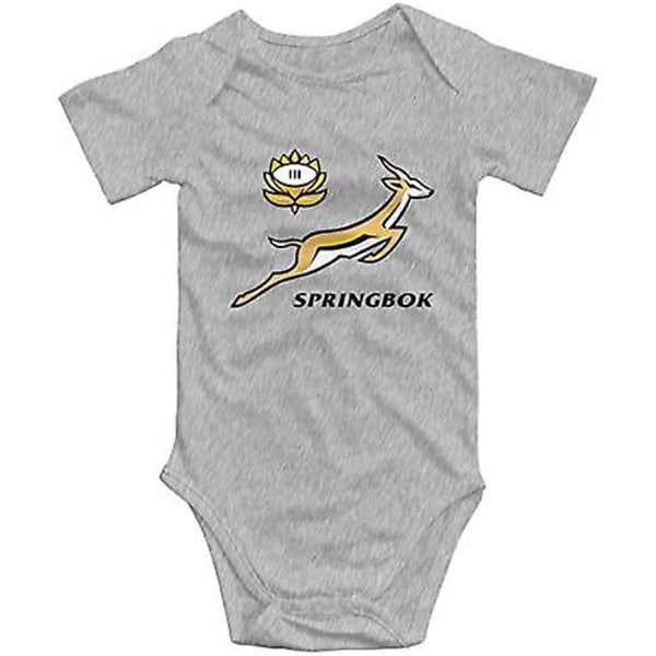 AOOEDM Springbok Kaapelikuvioinen Haalari Vauvan Pojille Tytöille Body Mukava Jumpsuit T-paita Vauvalle Harmaa bd011730