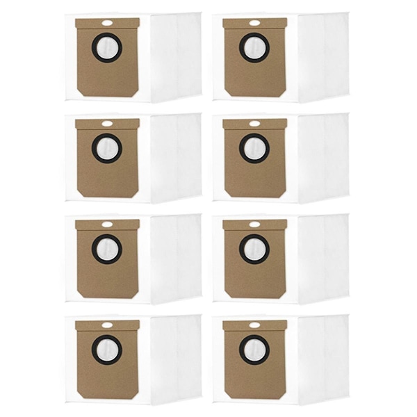 8 stk. støvposer for 1090/8090 Ultra/10000/9090 AI/7490/L50/L60/Alpha 3Pro støvsuger, reservedel