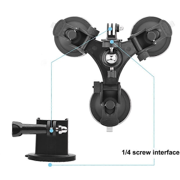 Sugkoppsbilhållare Tripod Mount + Basadapter för OSMO Pocket Boxing Day