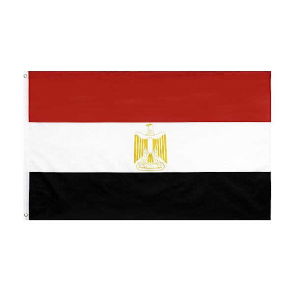 Flagg - Egypt Hvit Flagg