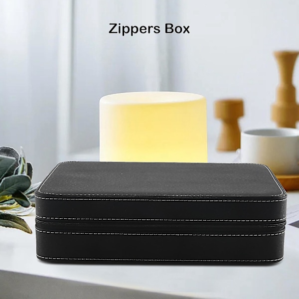 Portabel Urbox Organizer i PU-Läder med Blixtlås