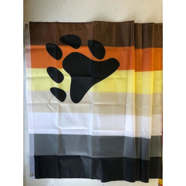 Zxz Gratis Fragt Regnbue Flag 90x150 Cm Lgbtqia Bjørn