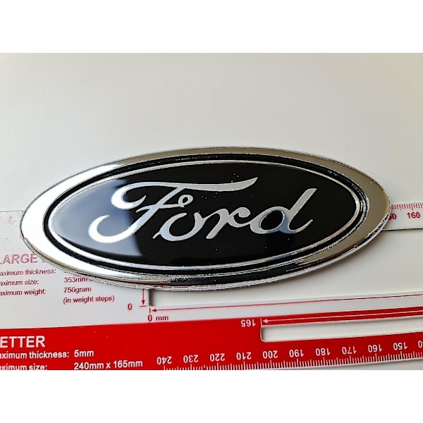 Ford Musta Ovaali Embleemi Etu Takakontti