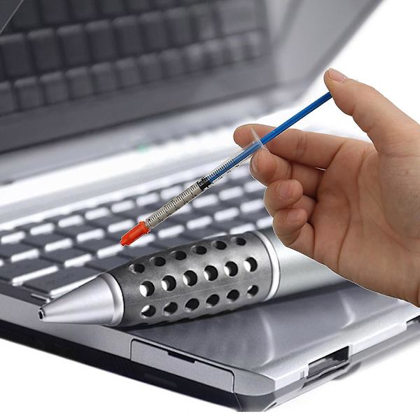 Ledande silverpasta Snabbtorkande lim Silverfärg Penna för tangentbord Pcb-reparation (0,6 ml)