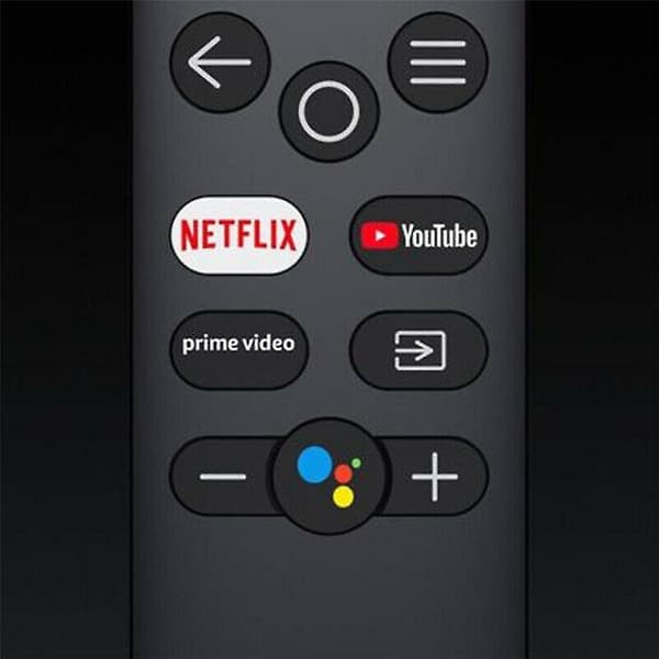 Fjernkontroll for 32/43 All-in-one Android TV - Uten stemmefunksjon