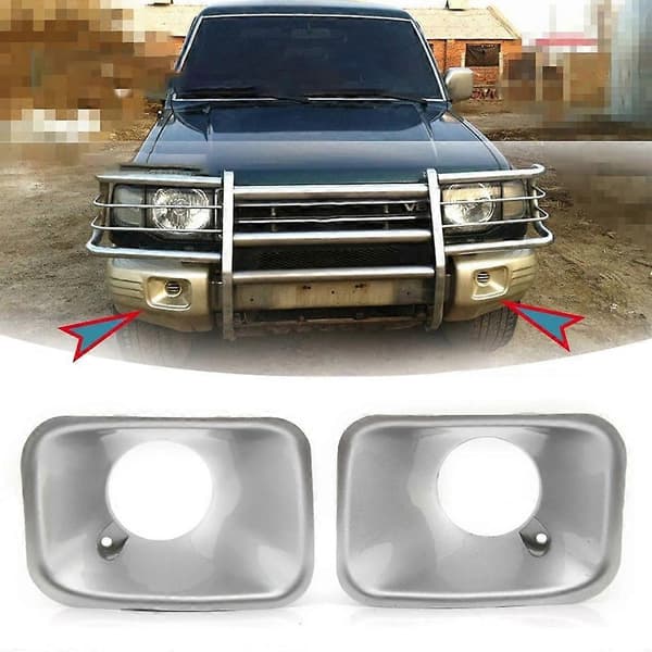 Bil Frontfanger Tåkelysdeksel for Mitsubishi PAJERO V32 V33 V43