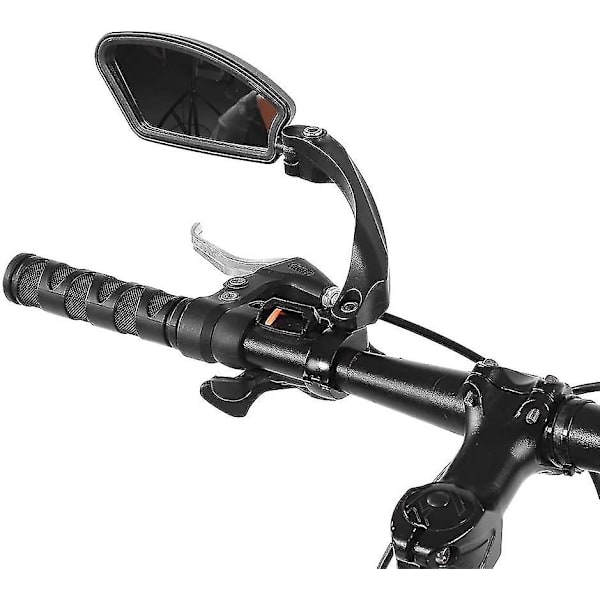 Piao Cykelbackspegel, Styrbackspegel, HD, Stötsäker, Glaslins, Justerbar, 360 Graders Rotation, För Fordon av Hög Kvalitet, Cykel