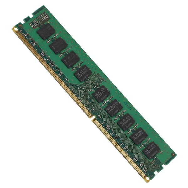4GB 2Rx8 PC3-10600E 1.5V DDR3 1333MHz ECC Hukommelse RAM Ubuffret til Server Workstation (4G)