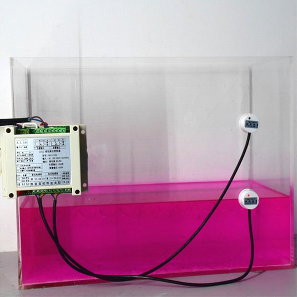 Høj og lav væskeniveau intelligent controller med 2 kontaktfri sensor modul automatisk kontrol væske vand niveau detektionsværktøj